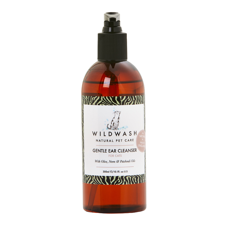 WildWash – wholesale Pet bath tub – Cat/dog – Gentle Ear Cleanser for Cats 300ml0