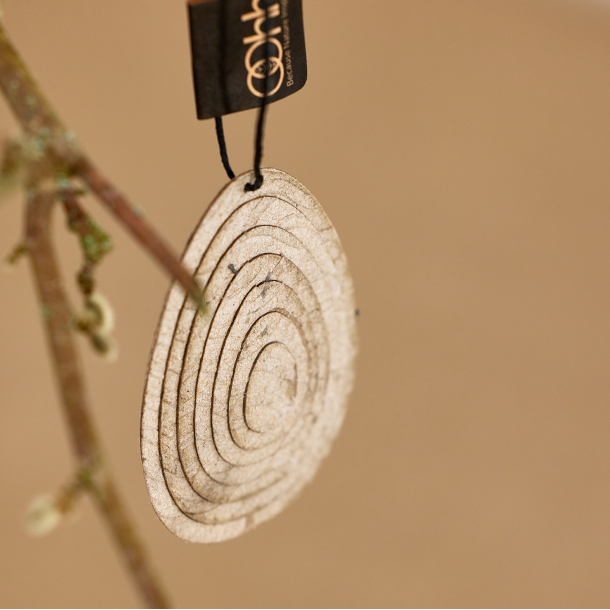 Lübech Living – Objeto de mesa decorativo por atacado – Ovos de Páscoa Naturais - caixa com 6 unidades2