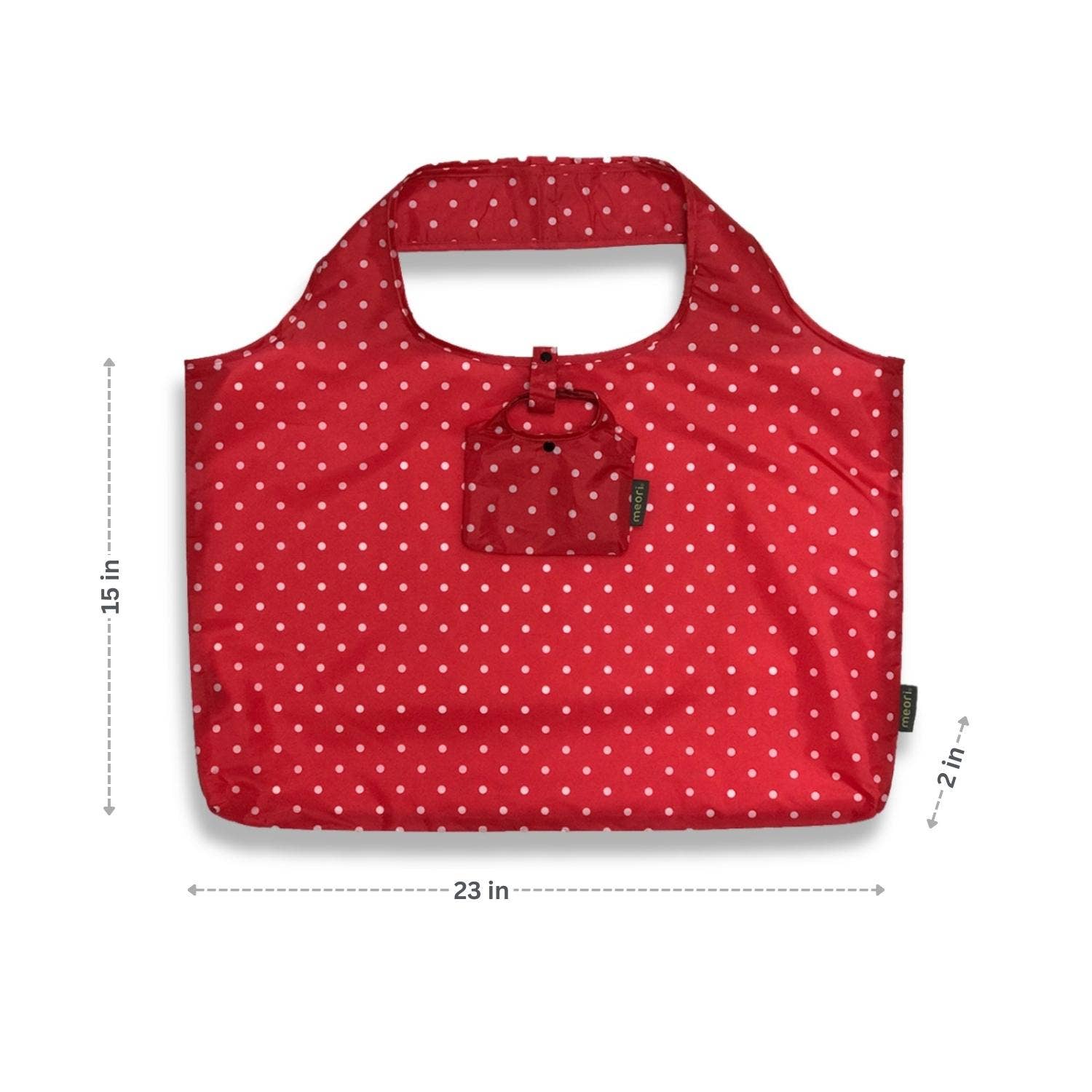 meori Inc - Vente Sacs de course/à provisions - Sac réutilisable pour courses « Pocket Shopper » lavable en machine11