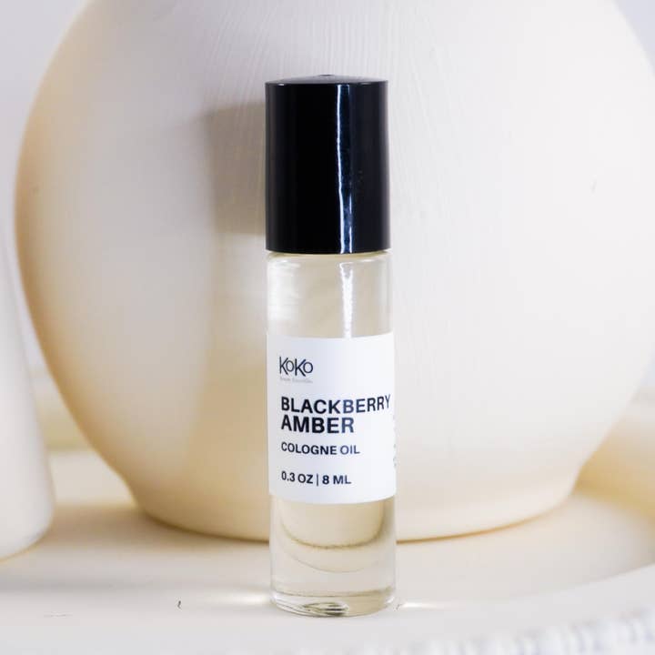 Blackberry Amber Cologne Oil for wholesale by KoKo Beauty Essentials