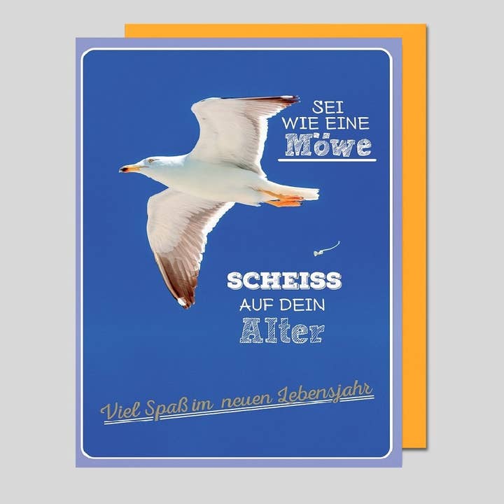 Fødselsdagskort med sjovt ordsprog UK-35120
for engroshandel hos Michel-Verlag GmbH