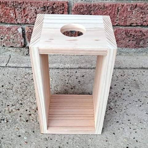 Open Farm House Style Bouquet Holder - 1 Hole for wholesale by Dixie Grace Mercantile