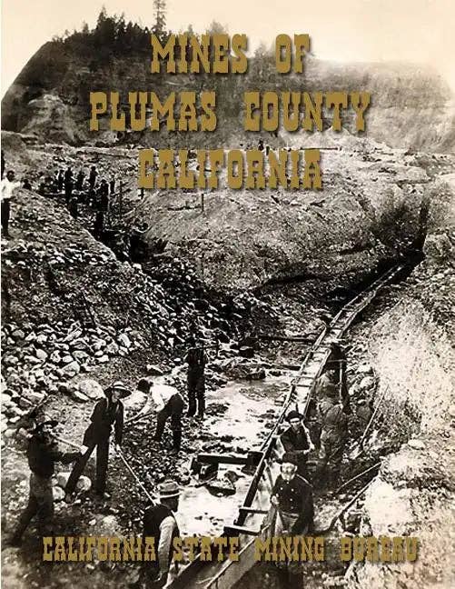 Books by splitShops - Wholesale History & Geography Book - Mines of Plumas County, California - Paperback0