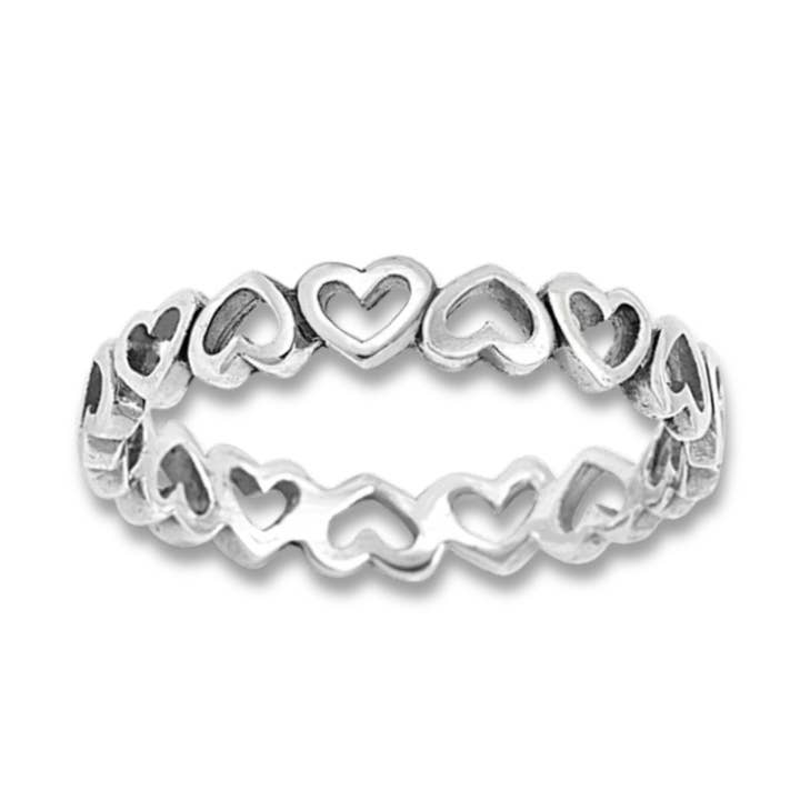 R-30 Heart Band for wholesale by Moonrise Jewelry