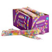 Long Island Candy Factory - Wholesale Hard Candy - Smarties Candy Necklace 24 Count