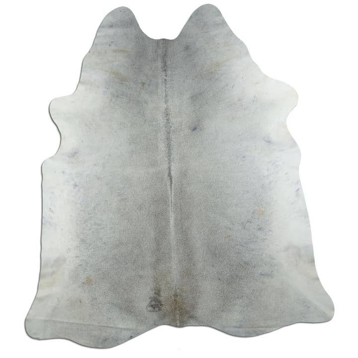 Tapete de pele de vaca - L235 x B210 cm - cinza e branco por atacado de Livarto UG (haftungsbeschränkt)