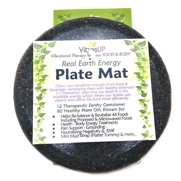 Vibesup – wholesale Meditation supplies – Earth Energy Plate Mat1