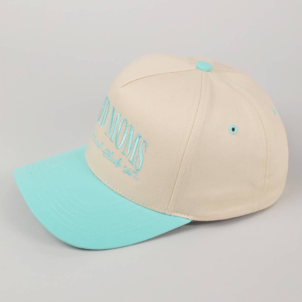 Fashion City - Wholesale Trucker Hat - Women's - Tired Moms EST Social Club 24/7 Embroidery Cap15