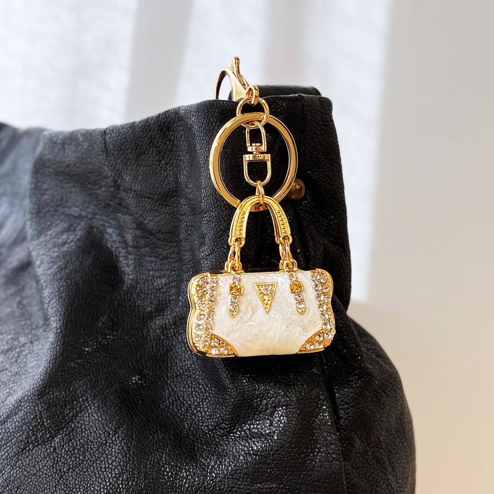 Wrapables.com - Wholesale Keychain - Women's - Wrapables Rhinestone Handbag Shaped Purse Charm Keychain3