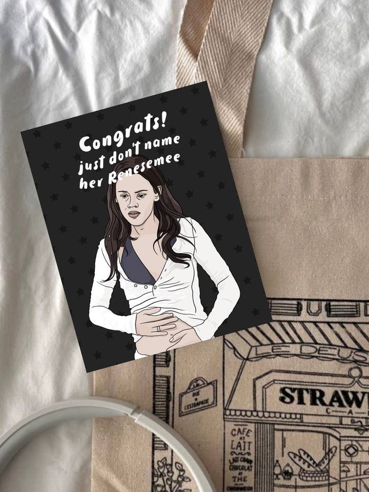 Twilight Renesemee Newborn Greeting Card for wholesale by Sundae Cards