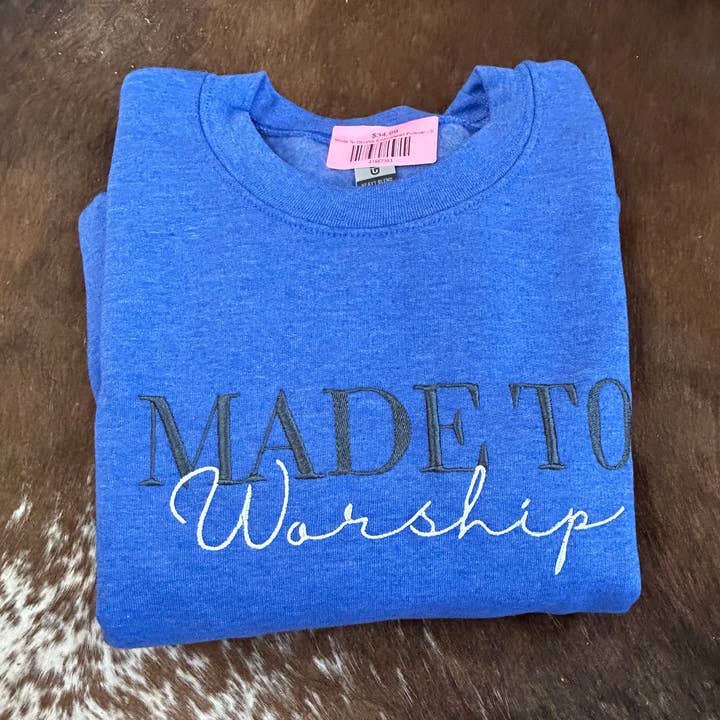 Pulôver Bordado Feito para Adorar por atacado de Diva Bling By Jenn