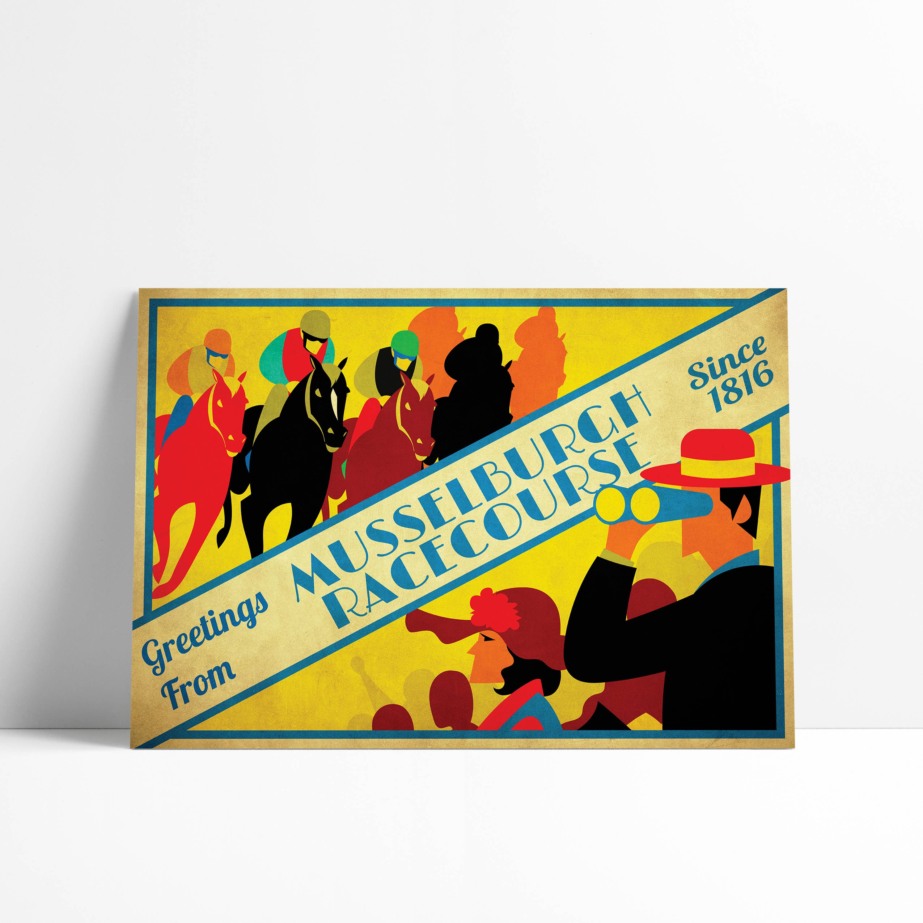 Printagonist – wholesale Poster – Musselburgh Racecourse Poster -  Lothian Print - Edinburgh0