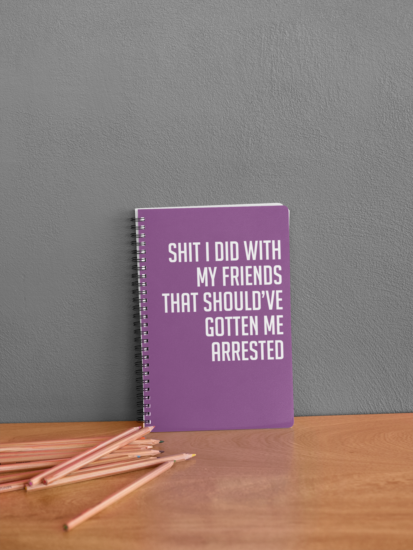 Stadium Prints by BTB - Vendita all'ingrosso Quaderni - Quaderni a spirale divertenti detti12