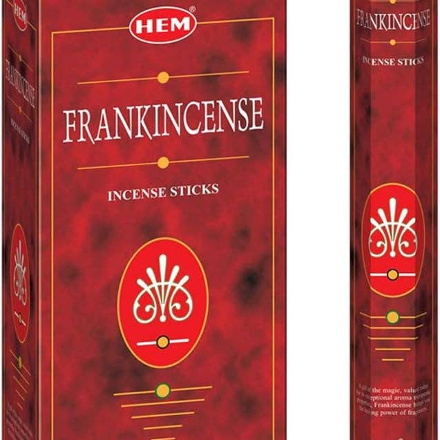 Frankincense - Box of Six 20 Sticks Tubes, 120 Sticks for wholesale by Aakriti Inc.