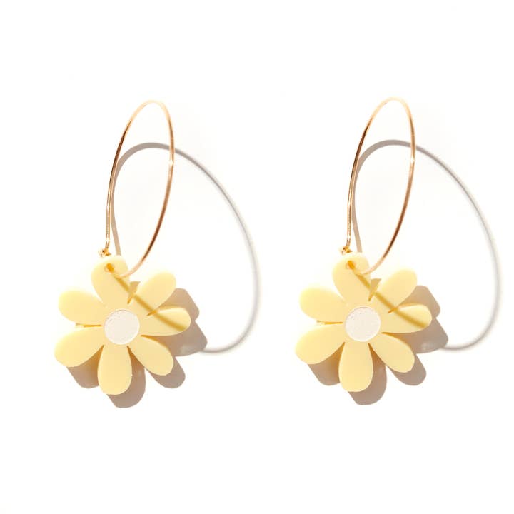 Emeldo - Wholesale Dangle Earrings - Mini Daisies // select colour1
