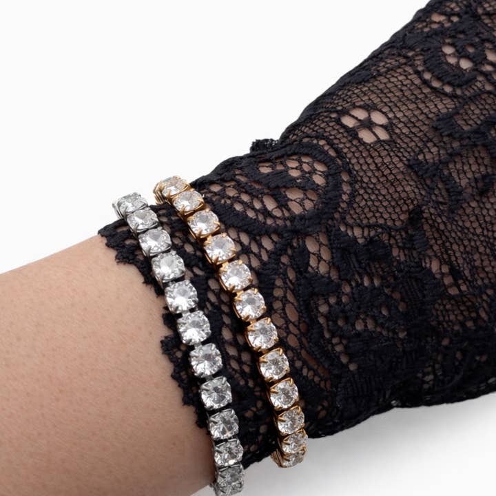 Jagged Halo Jewelry - Wholesale Tennis Bracelet - Diamond Tennis Bracelet2