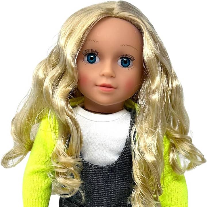 18 Inch Dolls with Soft Hair and Accessories for wholesale by The New York Doll Collection