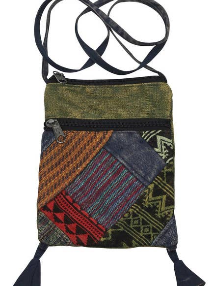 Threads Passport Bag for wholesale by Foot Path Trading Co