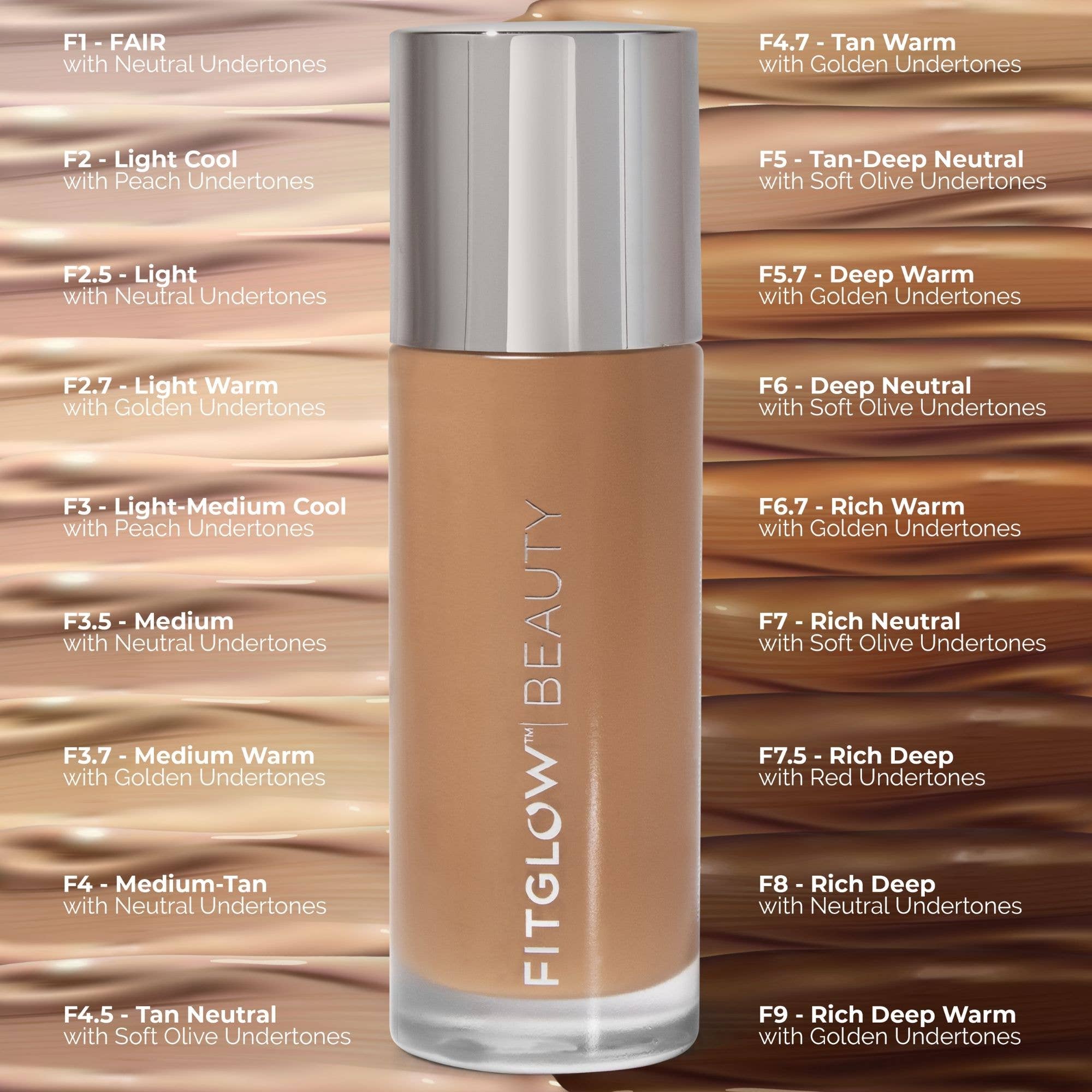 Fitglow Beauty - Wholesale Foundation - Foundation+3