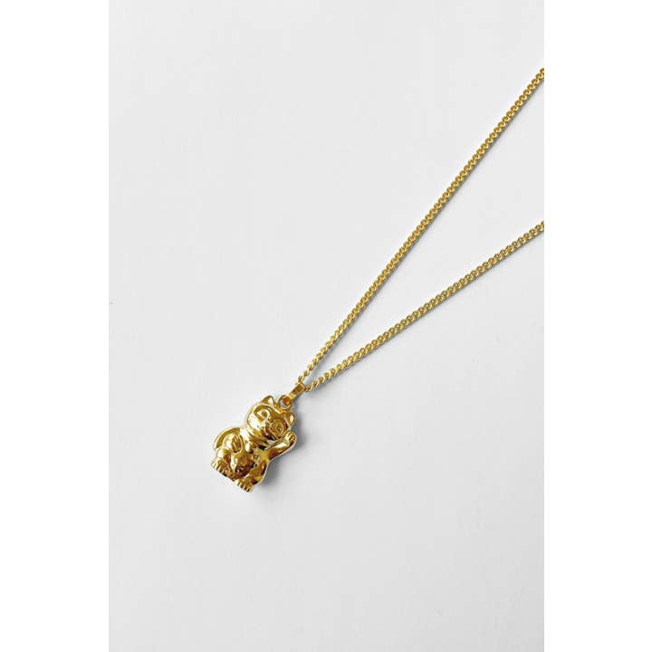 Kara Yoo - Wholesale Pendant/Charm Necklace - Lucky Cat Necklace