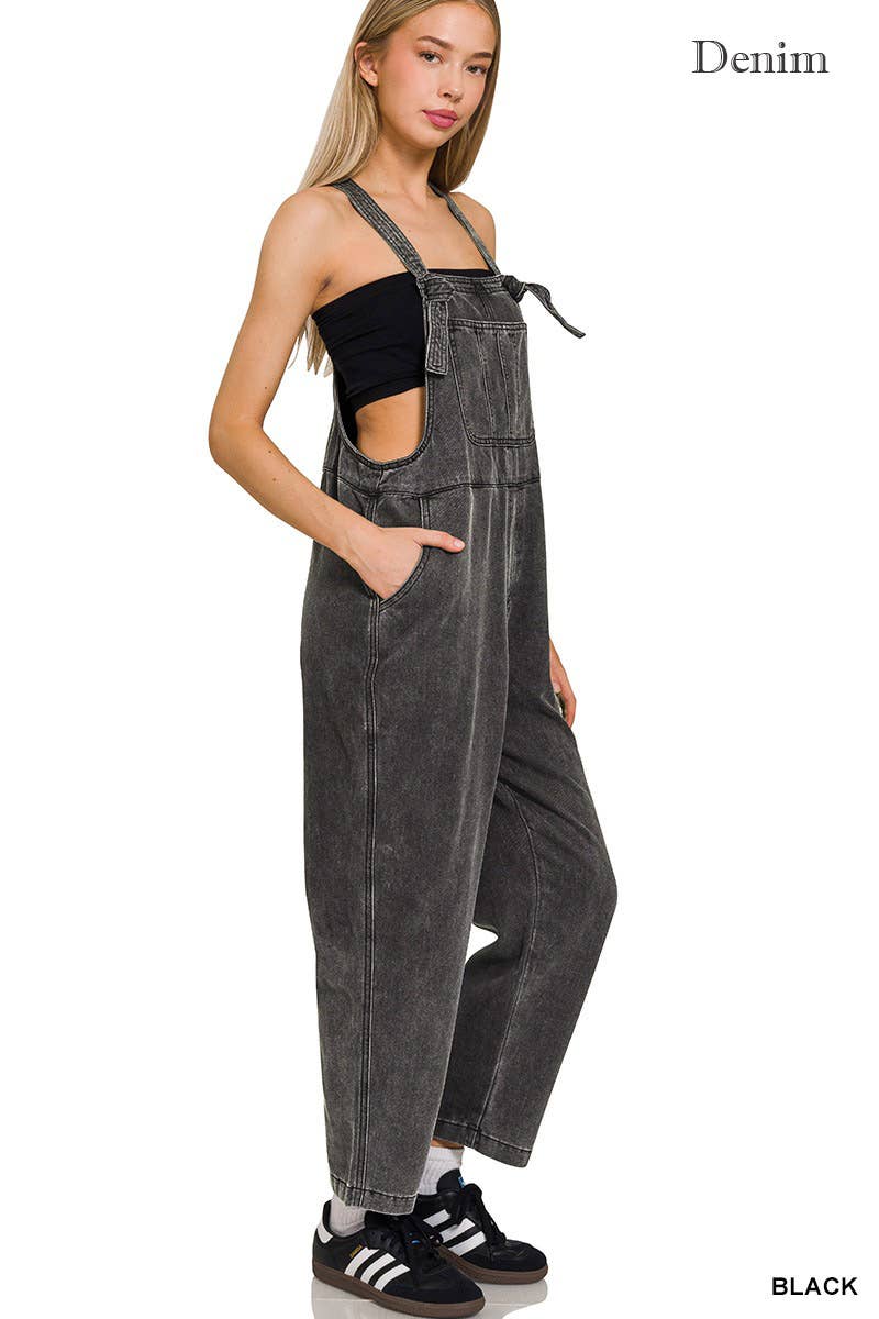 42POPS – Großhandel Overall – Damen – .Gewaschene Double-Gauze-Overalls mit weitem Bein10