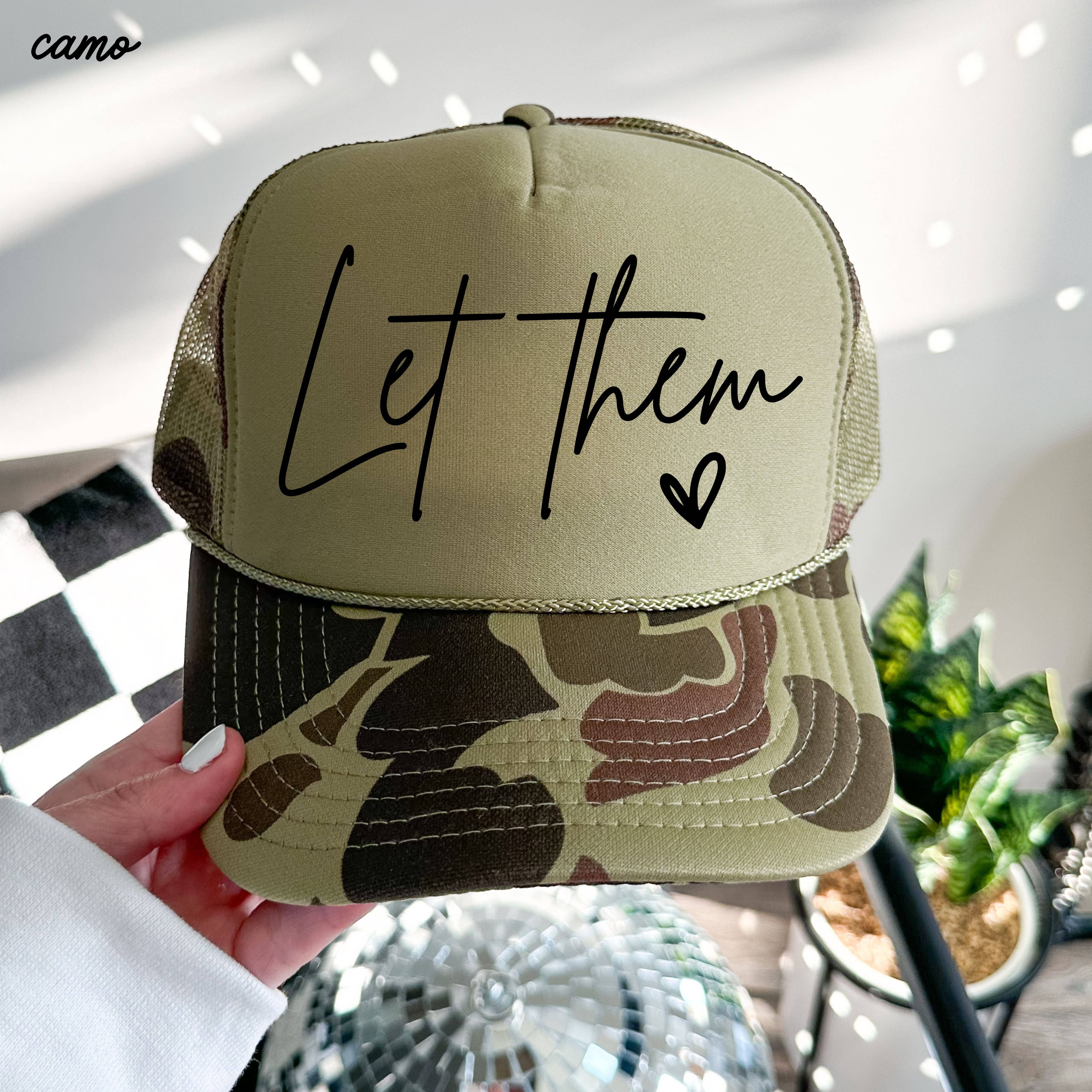 Chloe Vs Tank - Wholesale Trucker Hat - Women's - Let Them Trucker Hat *9 Colors