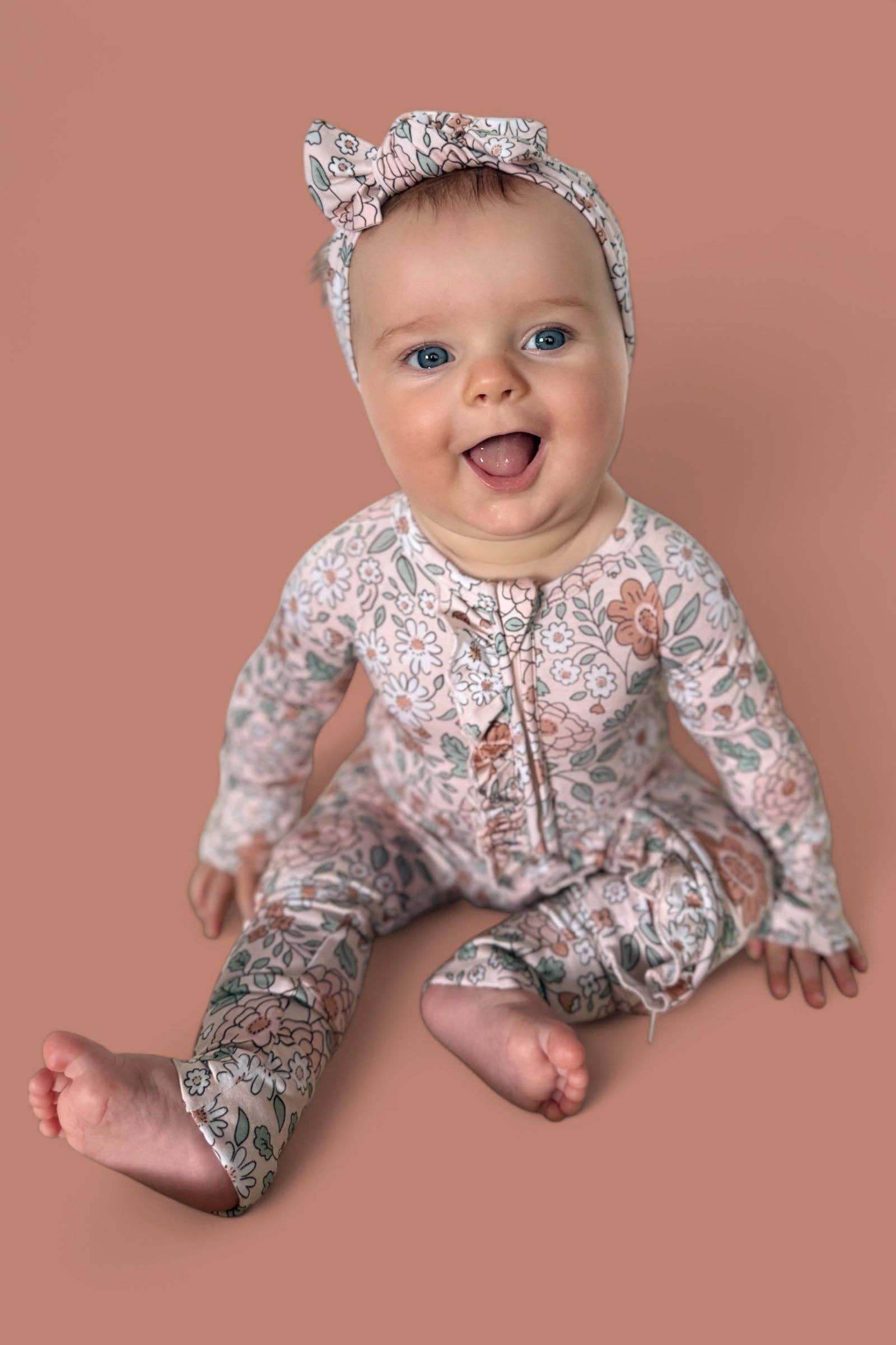 Dream Big Little Co. - Wholesale Jumpsuit - Baby - AUTUMN BLOSSOM DREAM RUFFLE ROMPER4