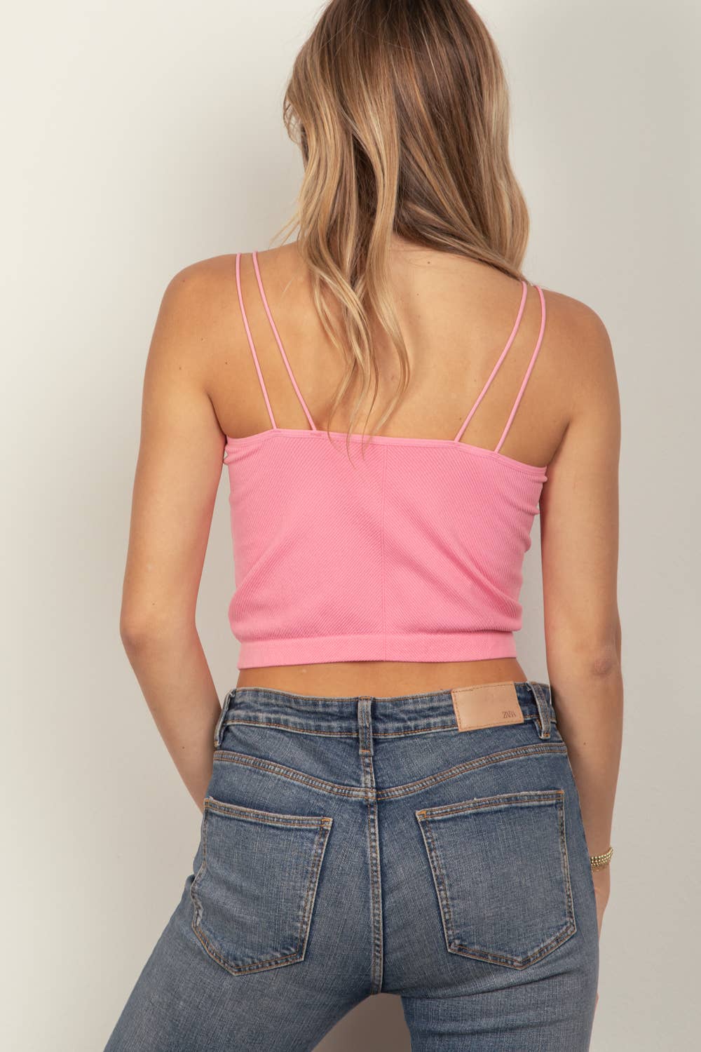 VERY J - Vente Débardeur – femme - NT11660 - Débardeur Slim Fit à double bretelle, doux et extensible12