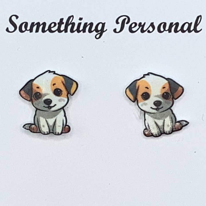 Reggie Hvalp Øreringe for engroshandel hos Something Personal