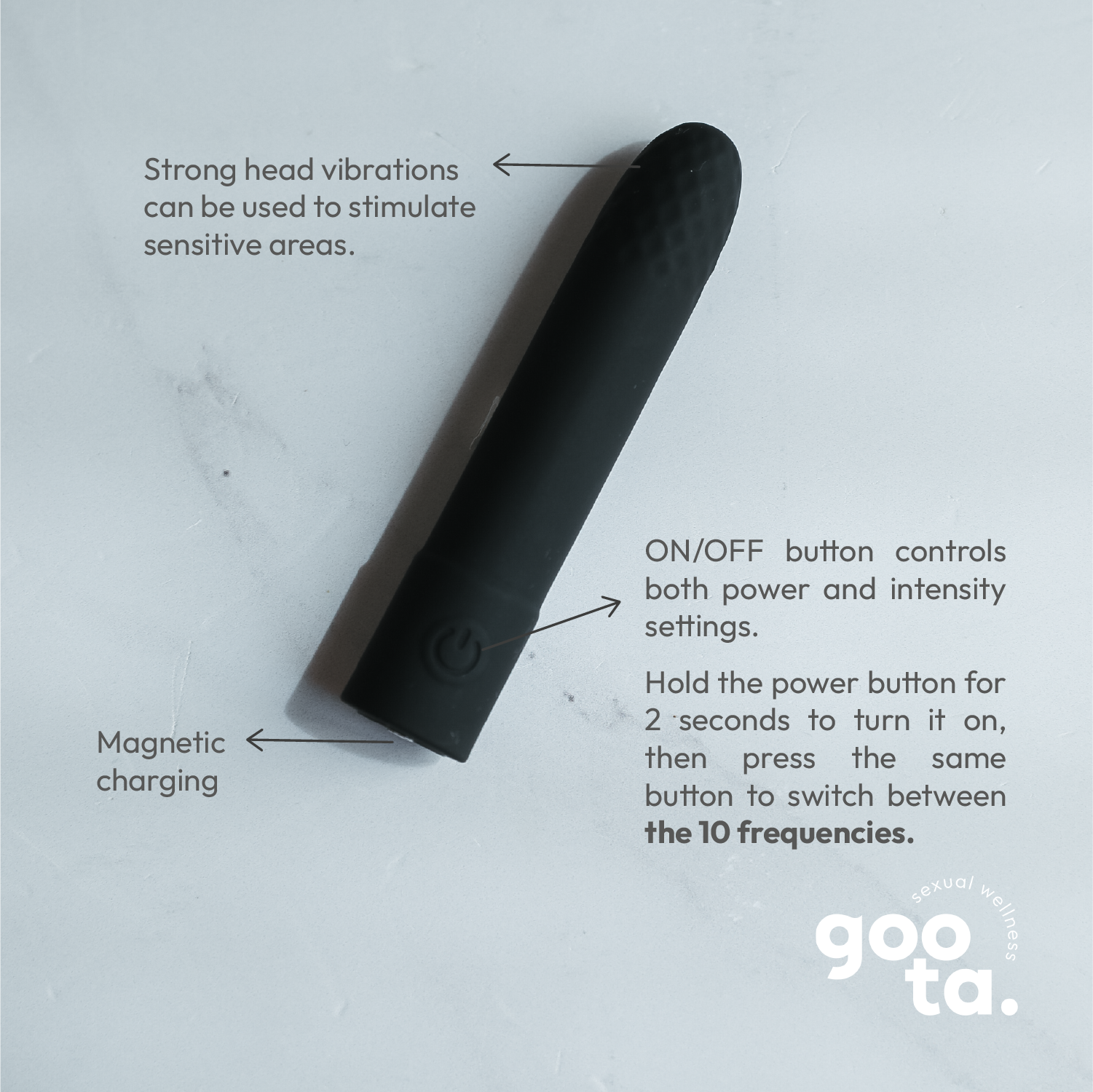 Goota – Großhandel Sexspielzeug – Kugelschreiber-Vibrator für Frauen - Mini-Vibrator Sextoy5