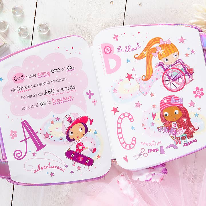 BroadStreet Publishing Group, LLC - Wholesale Preschool Book (3-5) - My Pretty Pink ABC of God Loves Me (ABC Book for Girls)1