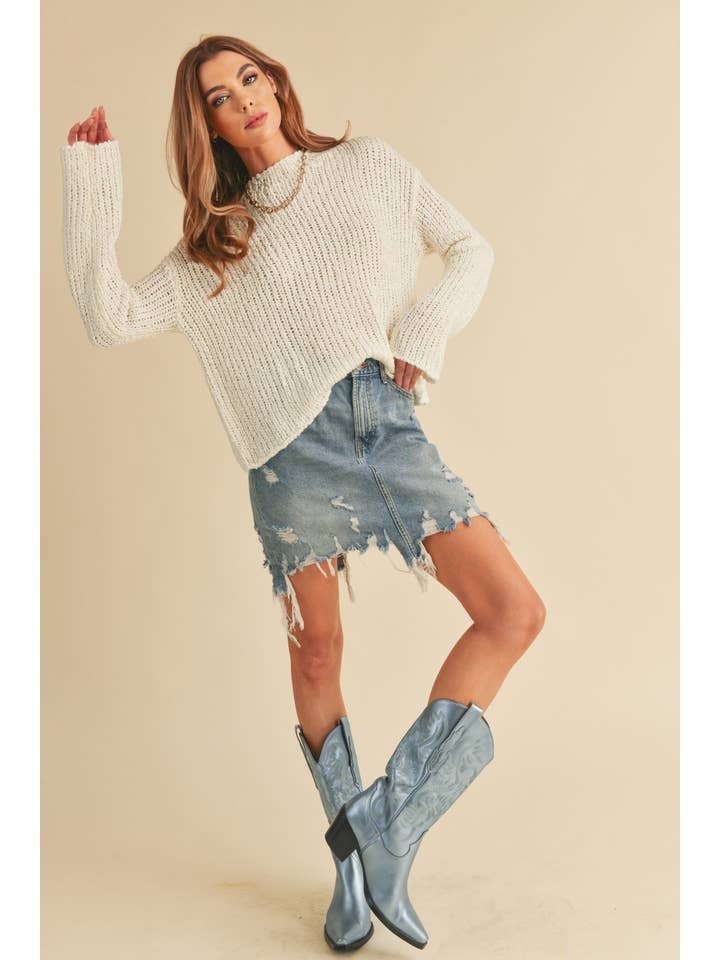 AEMI + CO - Wholesale Knit Sweater - Women's - 3108CK Irma Sweater 613