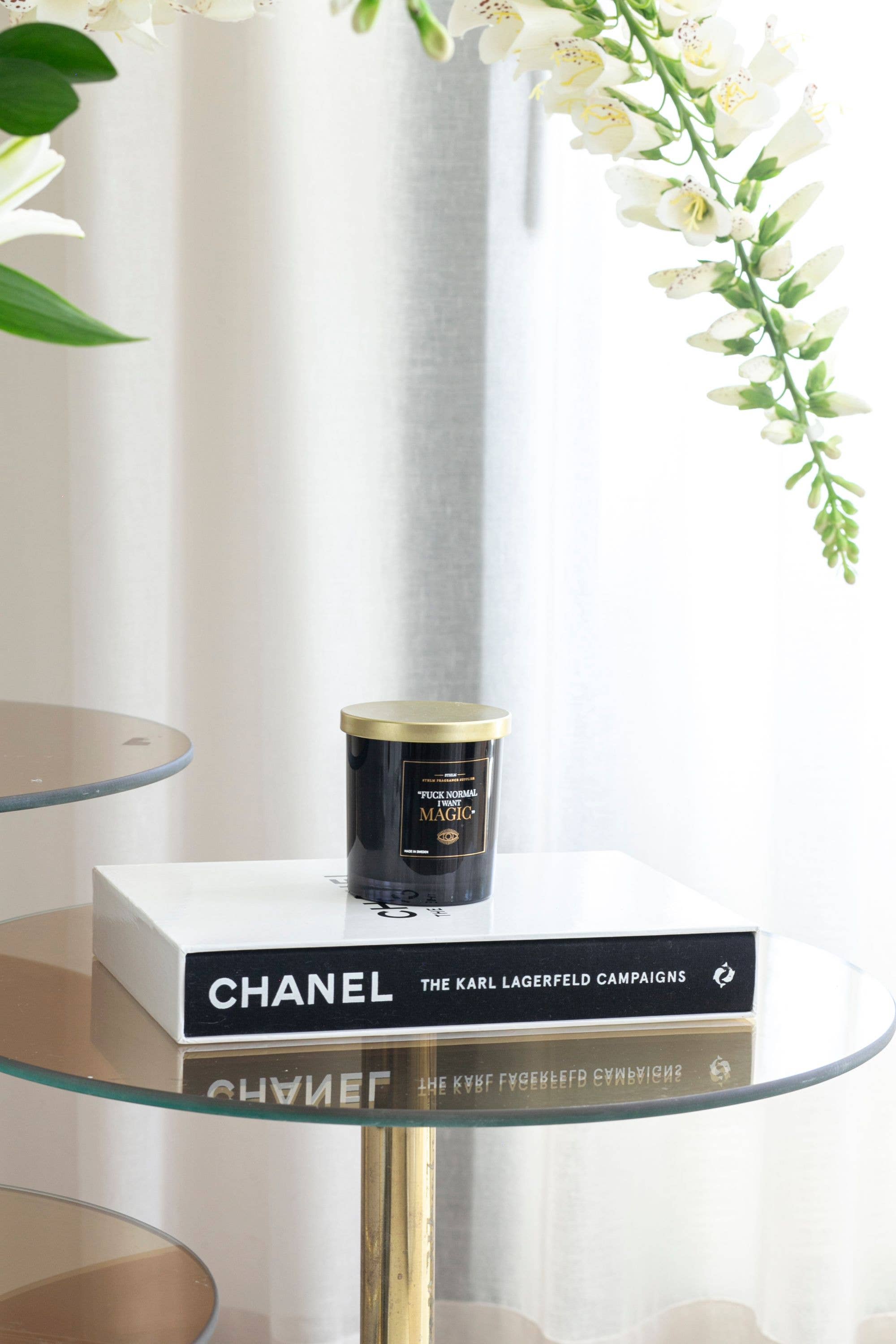 Stockholm Fragrance – wholesale Jar/filled candle – "Fuck Normal, I want Magic" | Clean Cotton5