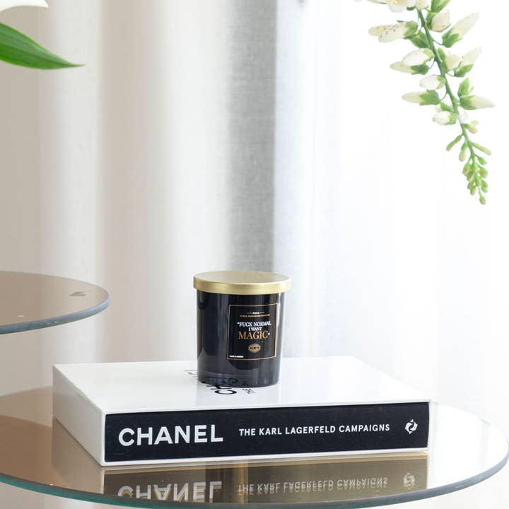 Stockholm Fragrance – wholesale Jar/filled candle – "Fuck Normal, I want Magic" | Clean Cotton5