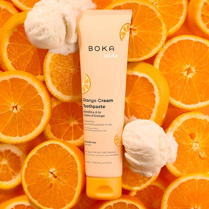 Boka - Wholesale Toothpaste - Orange Cream n-Ha Toothpaste1