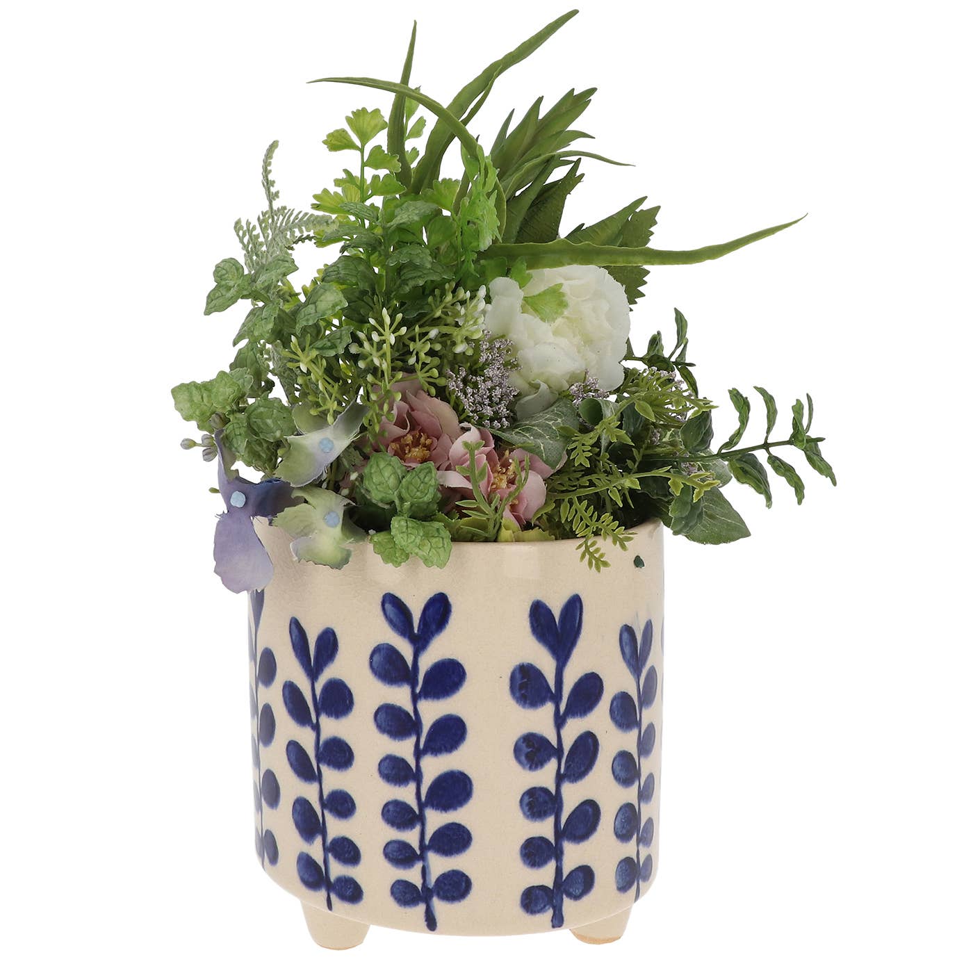 Joe Davies - Wholesale Plant Pot - Cobalt Planters With Feet vSml3