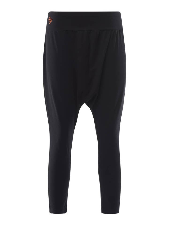 Urban Goddess – Engroshandel Træningsbukser – til kvinder – Yoga Harem Capri Bukser Dharma - Urban Black