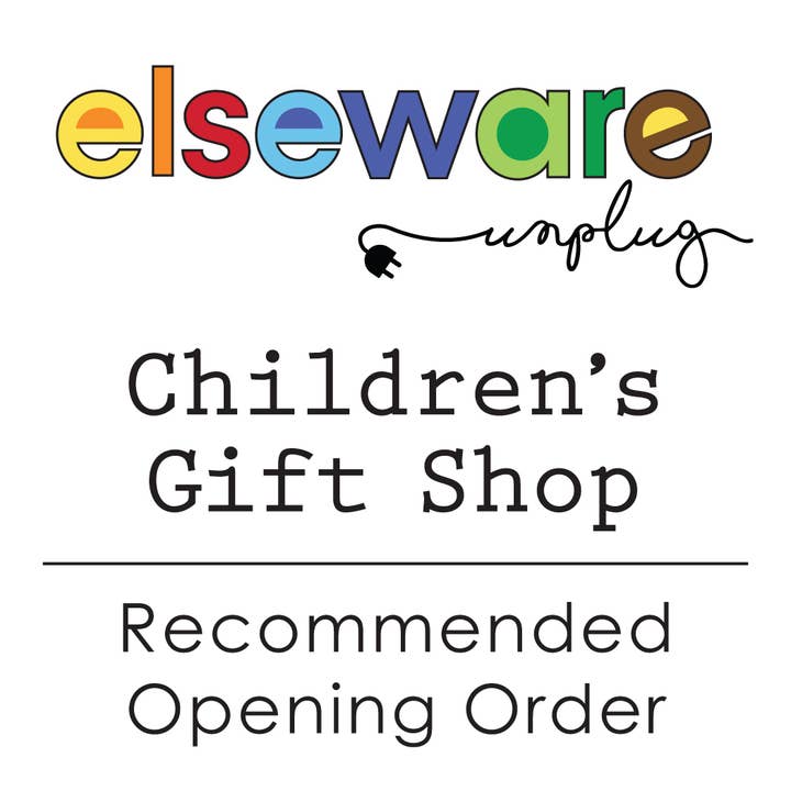 Children's Gift Shop - Recommended Opening Order for wholesale by elseware unplug / eco-kids
