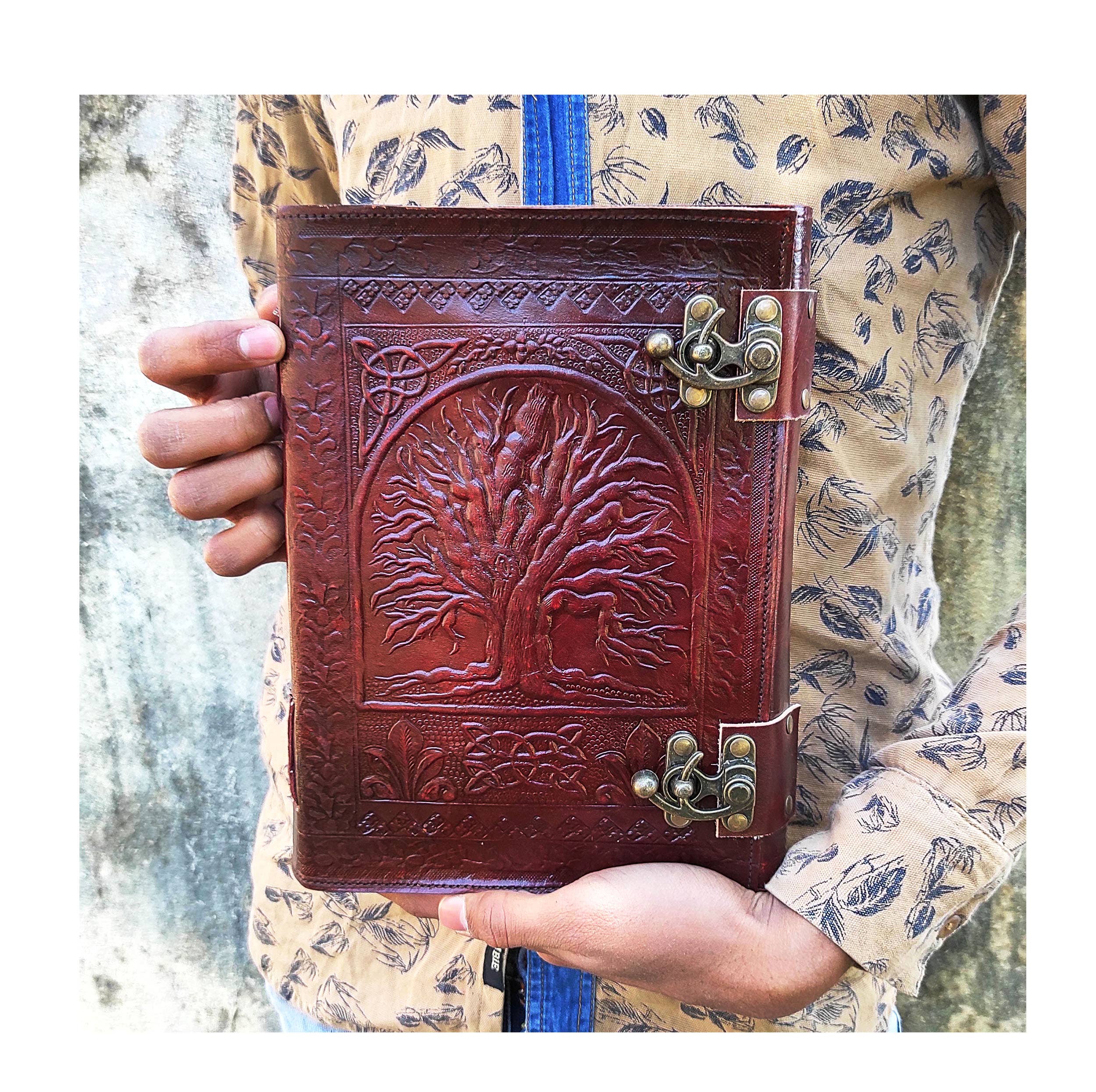 Billion Brothers – Großhandel Tagebuch – Baum des Lebens 600 Seiten Lederjournal Reise Vintage Buch0