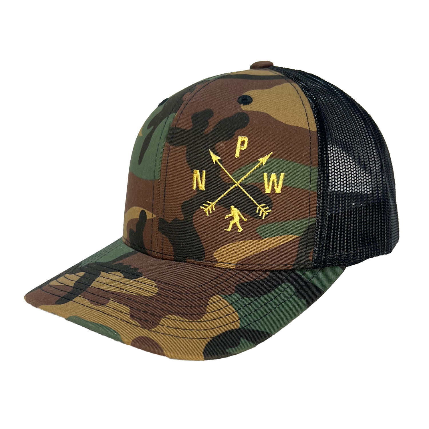 Direction Apparel - Wholesale Trucker Hat - Unisex - Sasquatch Arrows Trucker Cap4