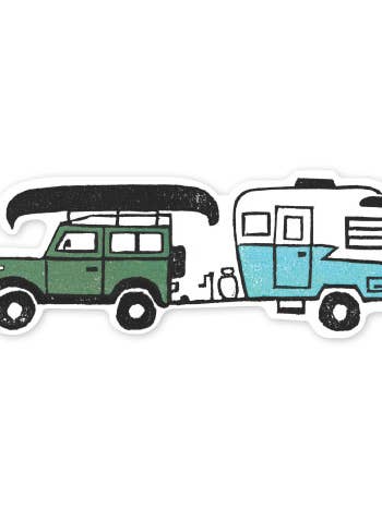 Adventure Rig Sticker for wholesale by Tori Tornado