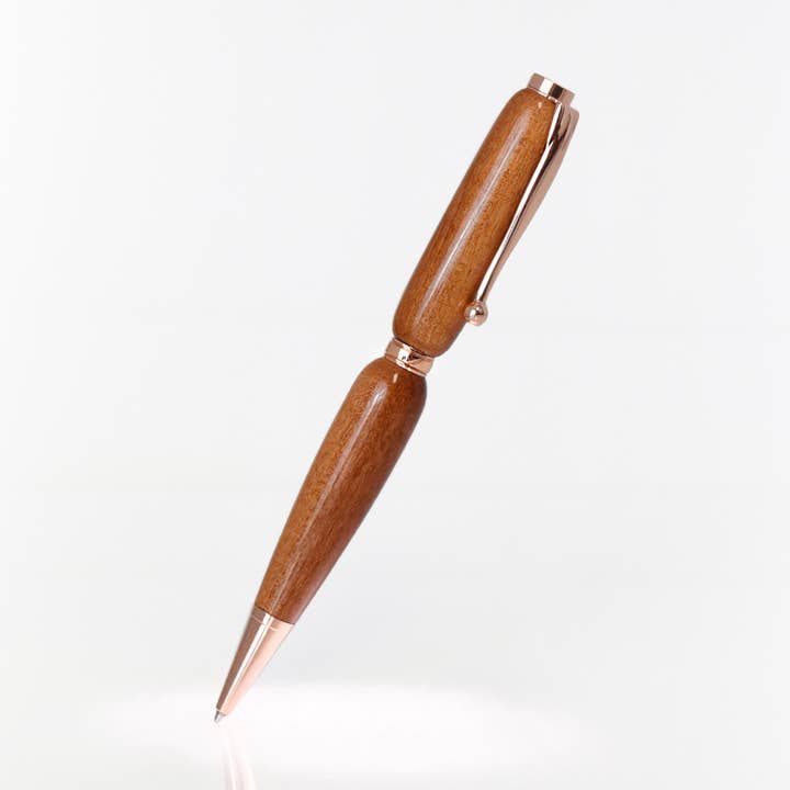 Daily Writer - Pink Ivory Wood Pen for wholesale by Ortmann Woodcraft