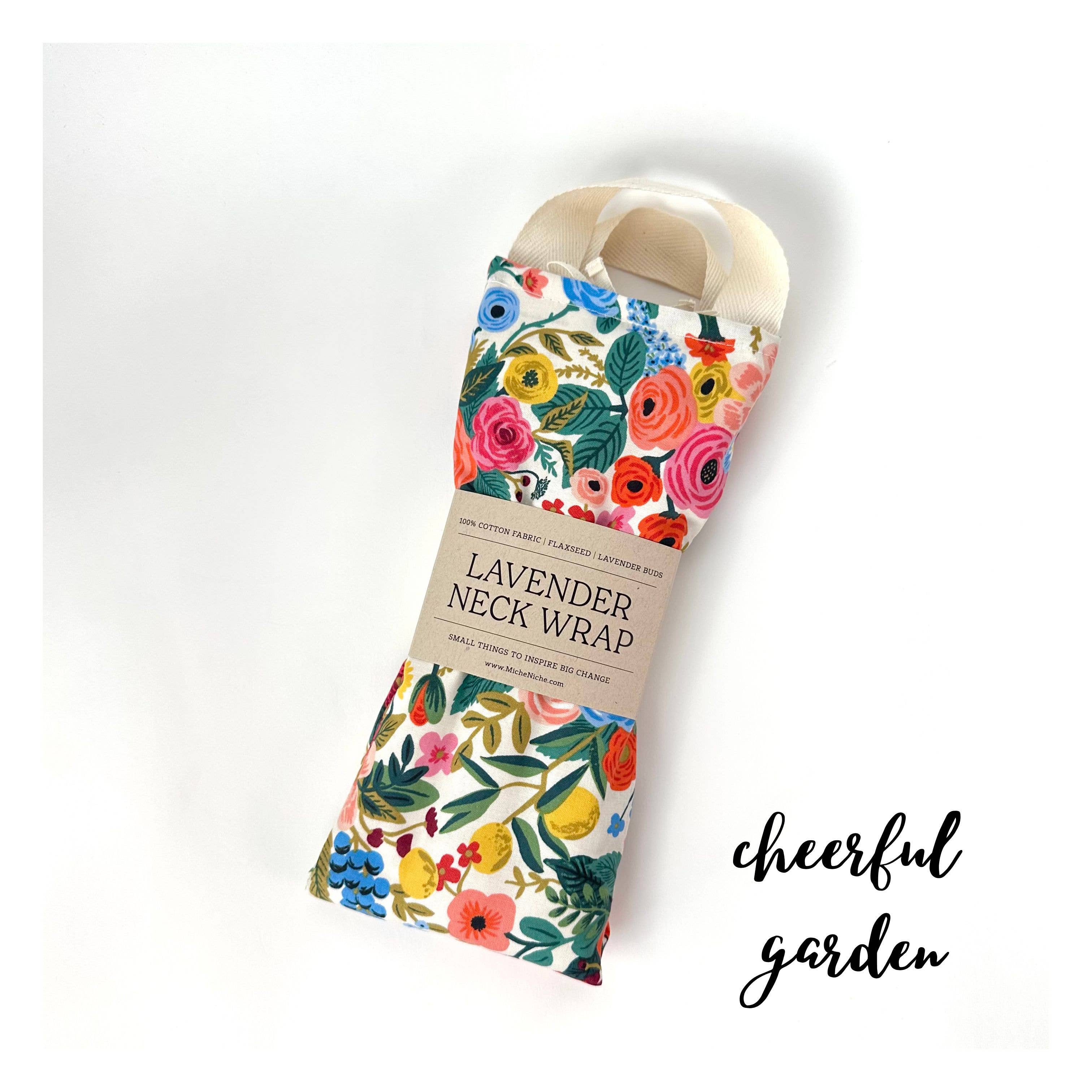 Miche Niche - Wholesale Kuuroord/therapeutisch kussen - Lavendel Nekomhulsel | Rifle Paper Co Collectie1