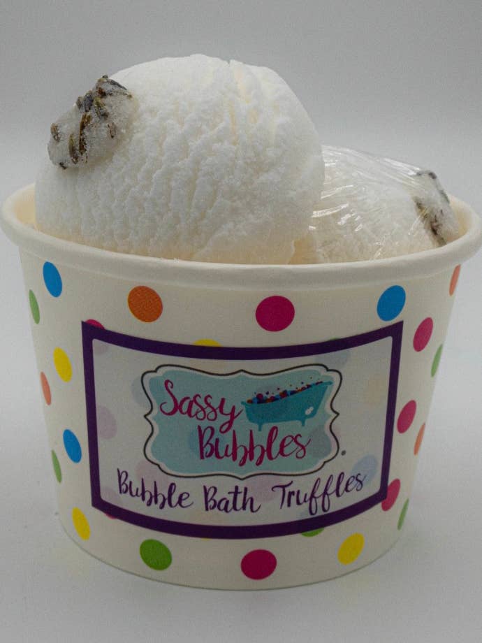 Sassy Bubbles Bubble Bath Truffles, Lavender Pomegranate 3pk for wholesale by Sassy Bubbles