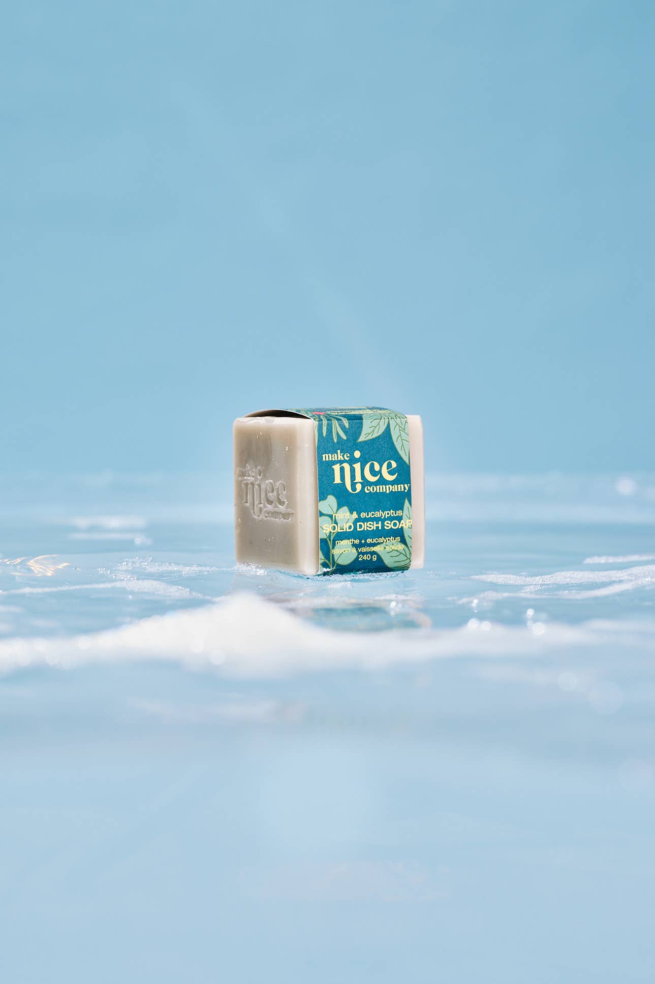 Make Nice Company - Wholesale Dish Soap - Mint & Eucalyptus Solid Dish Soap2