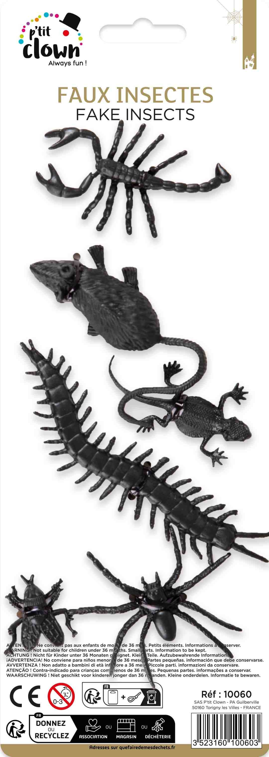 P'tit Clown - Wholesale Decorative Figurine - Fake Insects - Random Model0