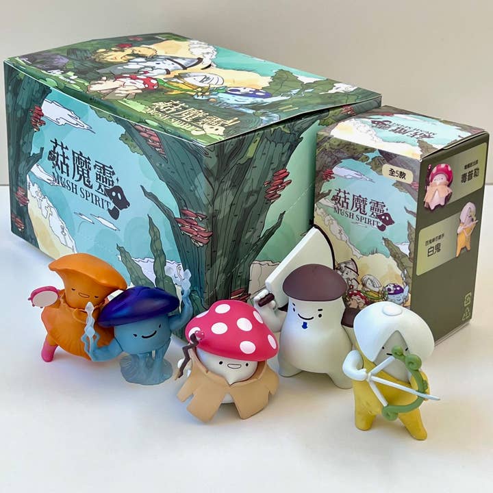 BCmini - Wholesale Decorative Figurine - 73041 MUSH SPIRIT BLIND BOX-637