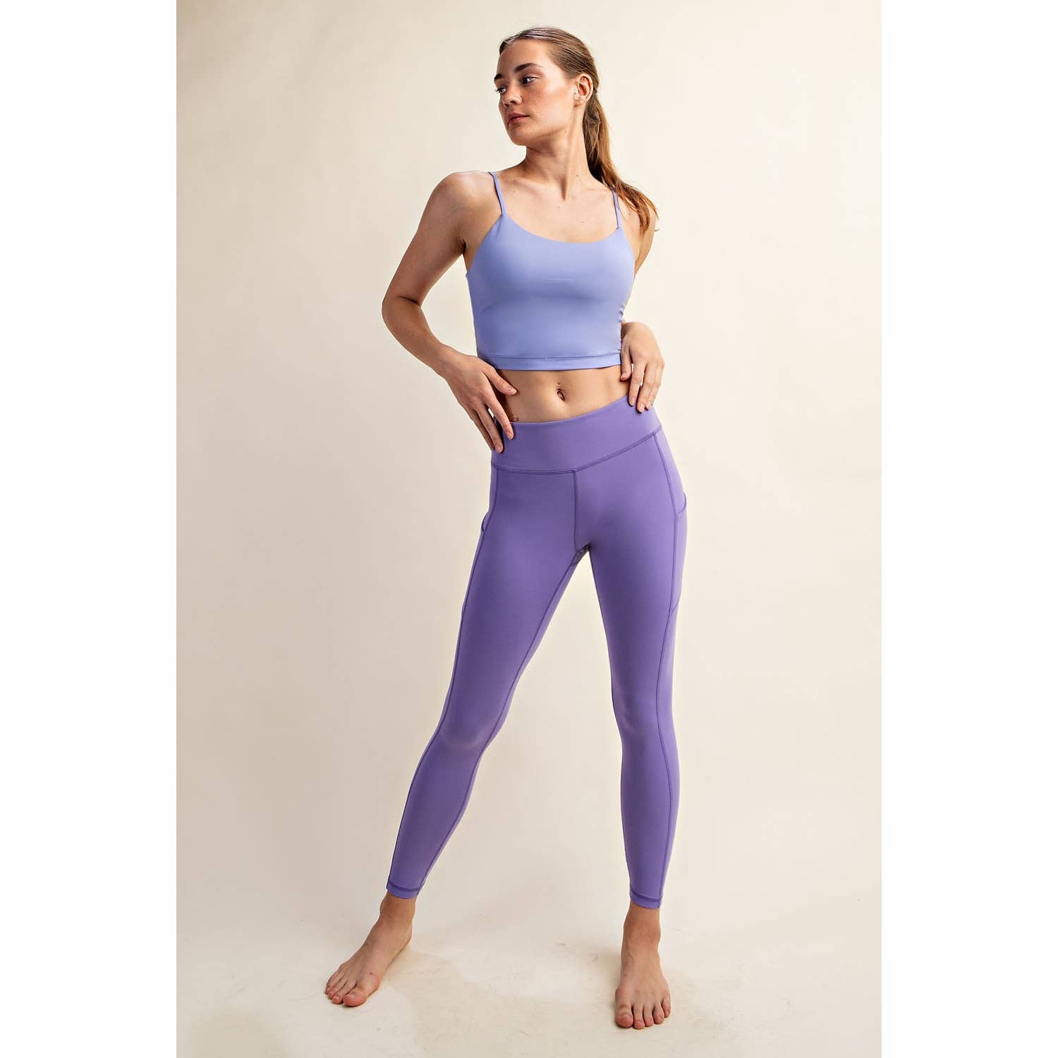 Rae Mode - Wholesale Athletic/Lounge Leggings - Women's - BUTTER BASIC LEGGING WITH POCKETS129