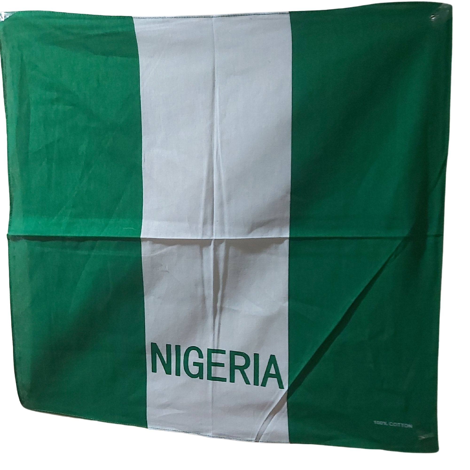 Worldwide Souvenir Mart - Vente Bandana – unisexe - Mouchoir Bandana Drapeau du Nigéria/Couvre-tête Drapeau Nigérian6