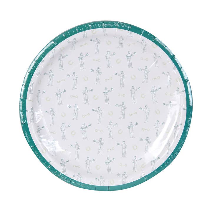 Groene Jockeys Papieren Borden voor wholesale door Barrel Down South